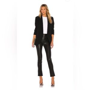 Amanda Uprichard REVOLVE  Black Women's Blazer Sz S